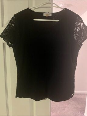 Calvin Klein Black Lace top
